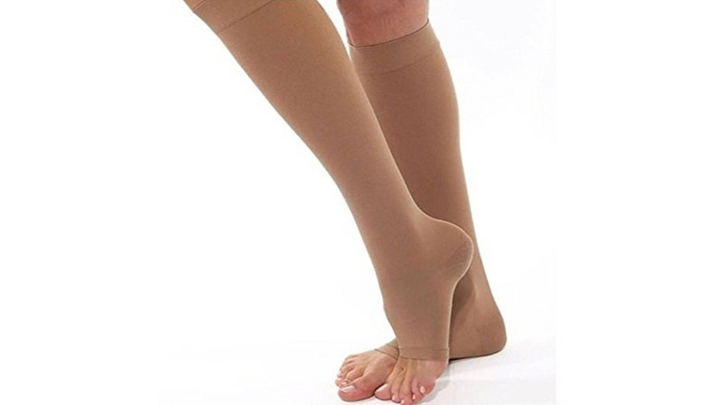 Compression socks for foot physiotherapy